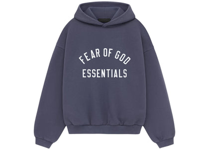 Fear of God Essentials Kids Fleece Hoodie Marine - apparel view 2