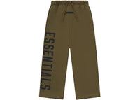 Fear of God Essentials Kids Fleece Relaxed Sweatpant Olive