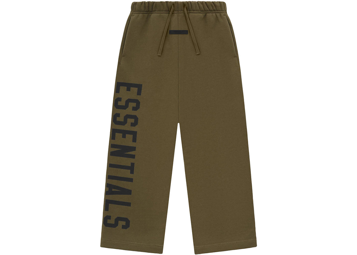 Fear of God Essentials Kids Fleece Relaxed Sweatpant Olive - vue secondaire A