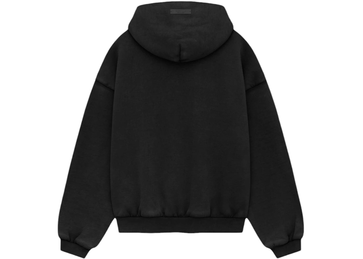 Fear of God Essentials Kids Heavy Fleece Hoodie Black - vue secondaire B