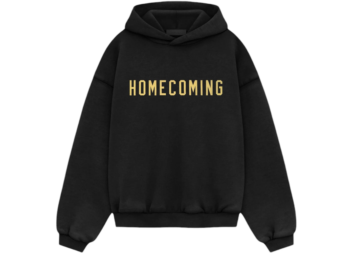 Fear of God Essentials Kids Heavy Fleece Hoodie Black - vue secondaire A
