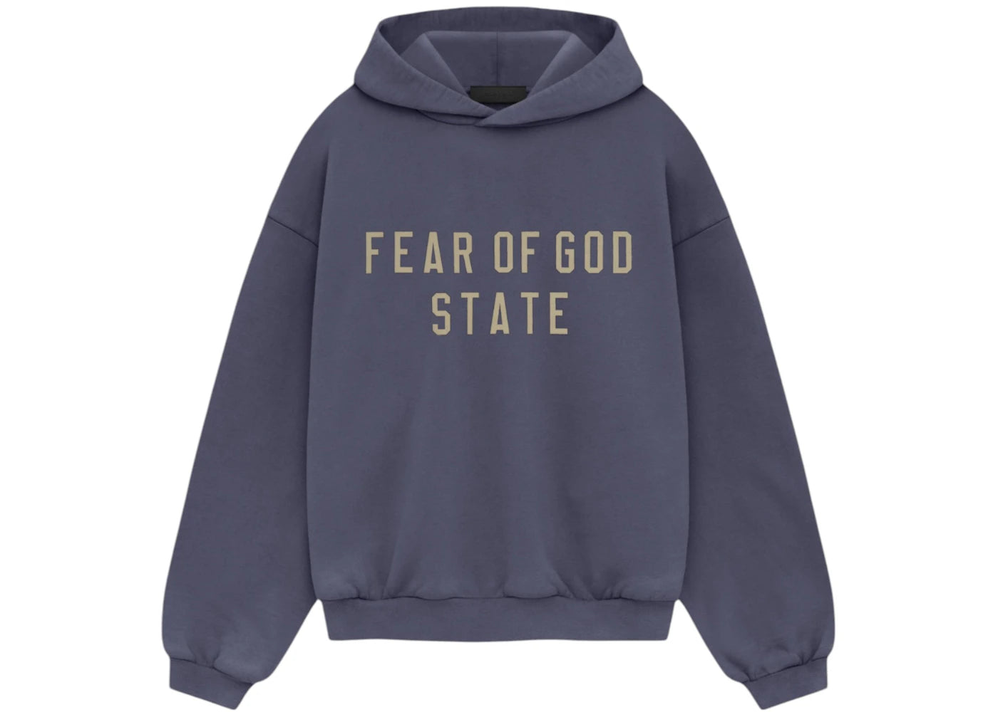 Fear of God Essentials Kids Heavy Fleece Hoodie Marine - vue secondaire A