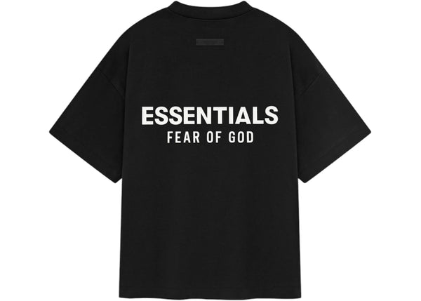 Fear of God Essentials Kids Jersey Crewneck Tee (FW24) Black