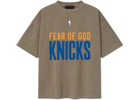 Fear of God Essentials Knicks 90's Tee Homestead Heather