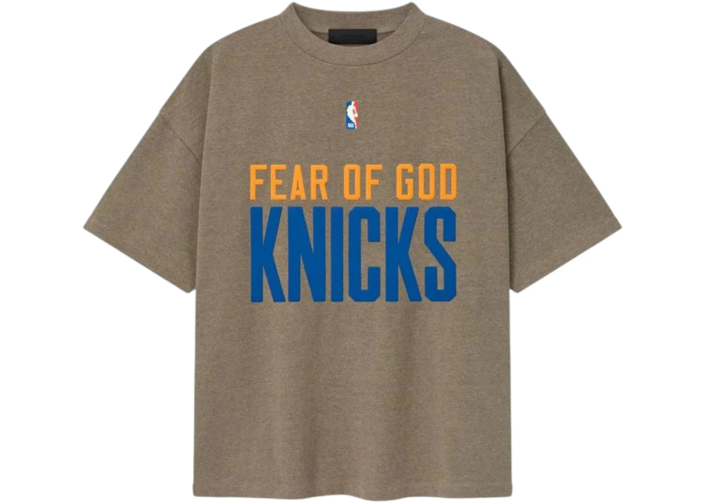 Fear of God Essentials Knicks 90's Tee Homestead Heather - vue secondaire A