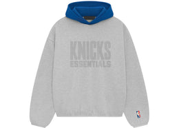 Fear of God Essentials Knicks Hoodie Light Heather - authentic Fear of God apparel