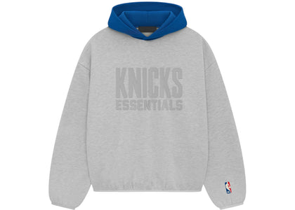 Fear of God Essentials Knicks Hoodie Light Heather - authentic Fear of God apparel