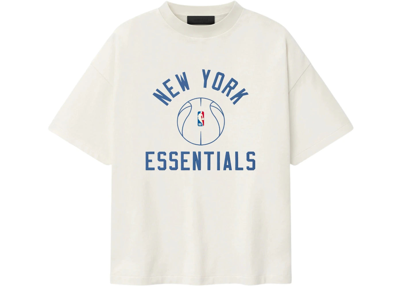 Fear of God Essentials Knicks x Barkley Hendricks 90s Tee Ivory - vue secondaire A