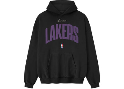 Fear of God Essentials Lakers 90s Hoodie Black