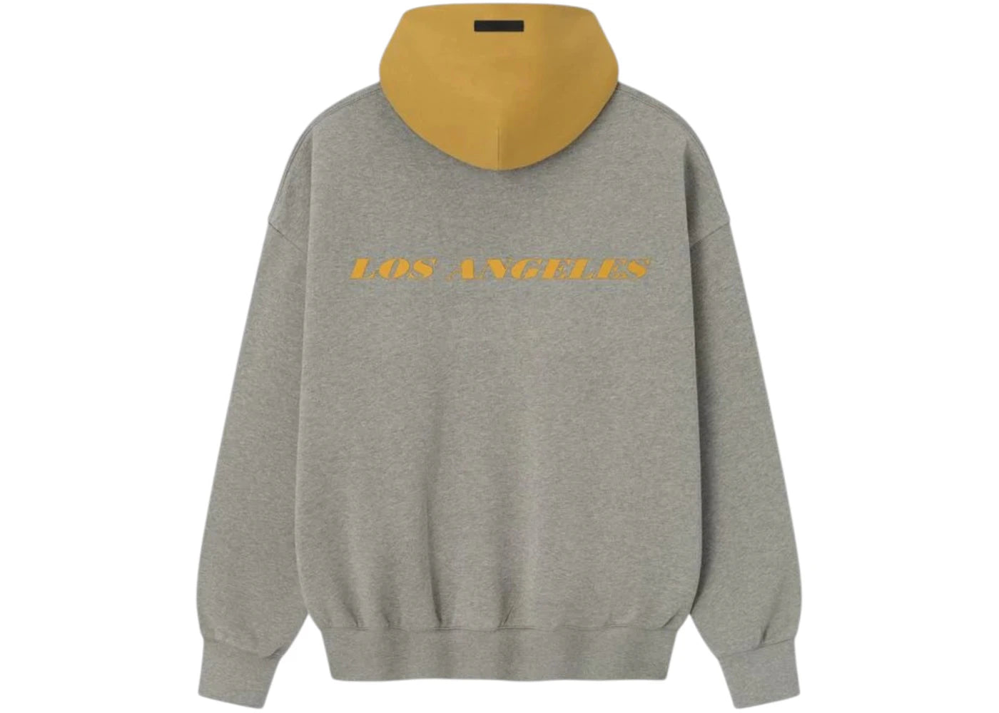 Fear of God Essentials Lakers Sport Hoodie Concrete Heather/Canyon - vue secondaire A