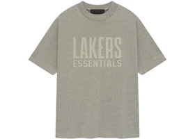 Fear of God Essentials Lakers Tee Warm Heather - vue 360