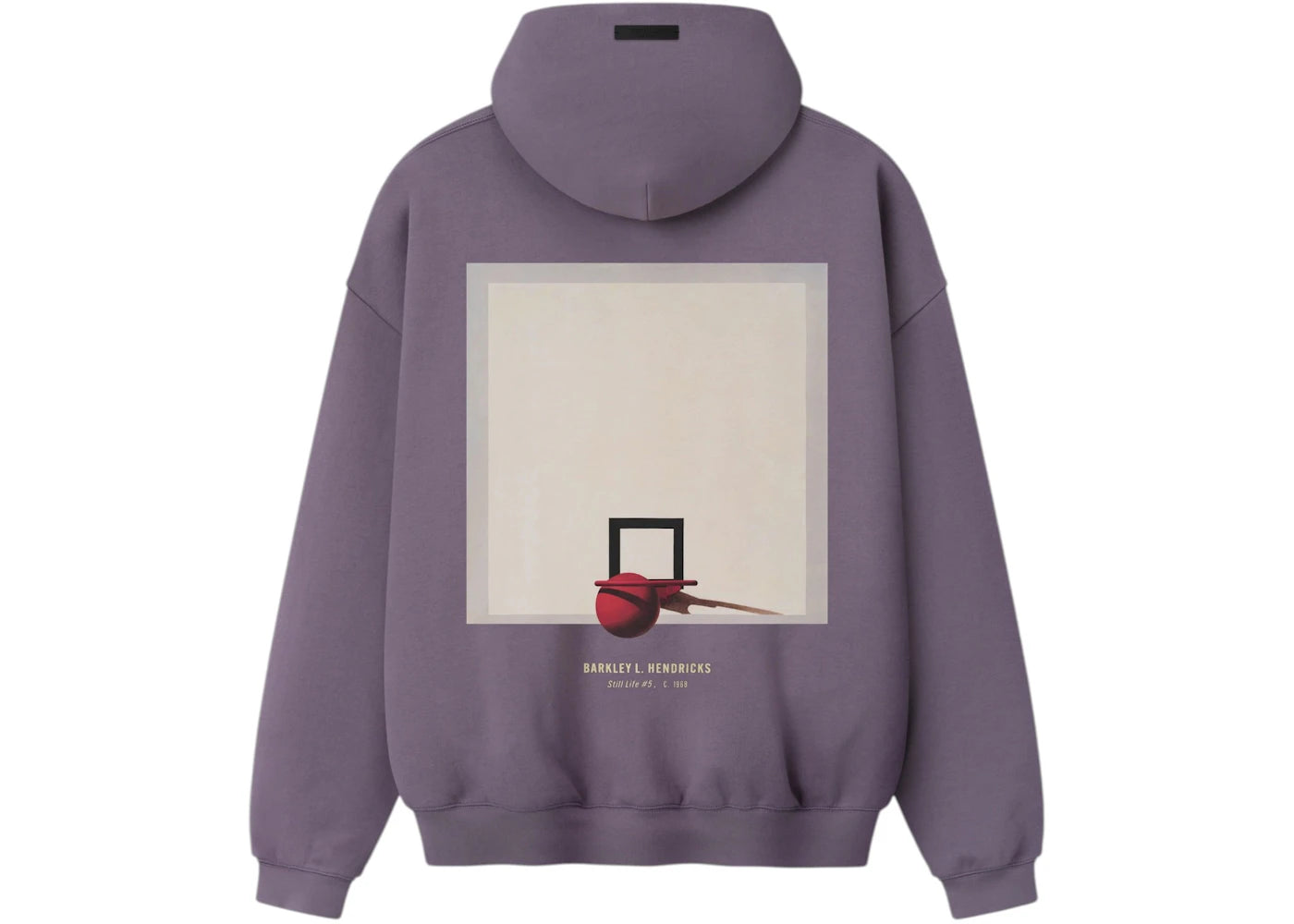 Fear of God Essentials Lakers x Barkley Hendricks 90s Hoodie Cadet - vue secondaire B