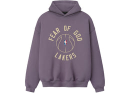 Fear of God Essentials Lakers x Barkley Hendricks 90s Hoodie Cadet - apparel view 2