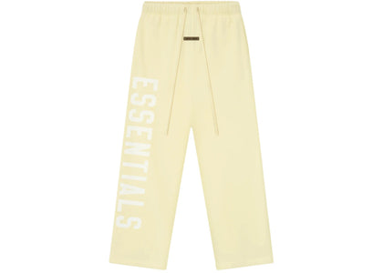 Fear of God Essentials Lounge Fleece Sweatpant Garden Yellow - authentic Fear of God product