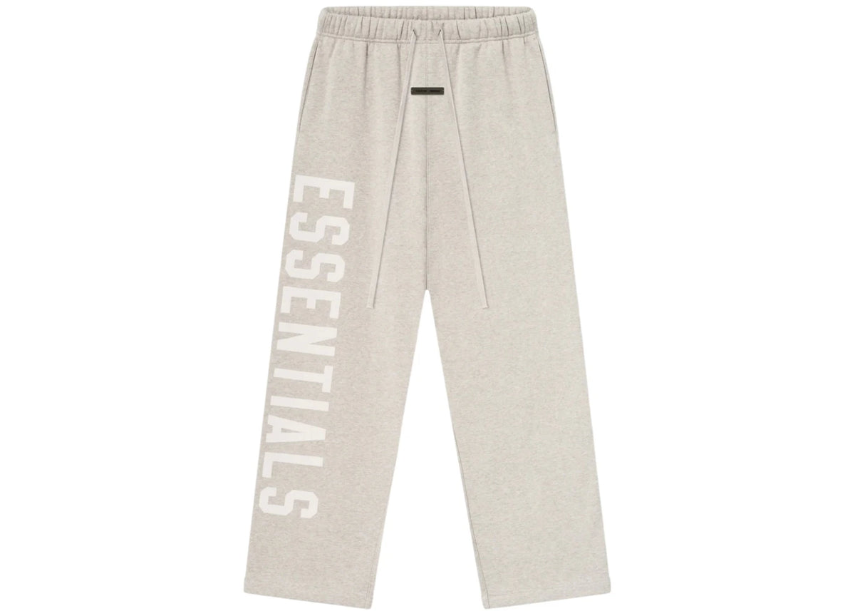 Fear of God Essentials Lounge Fleece Sweatpant Heather Stone - vue 360