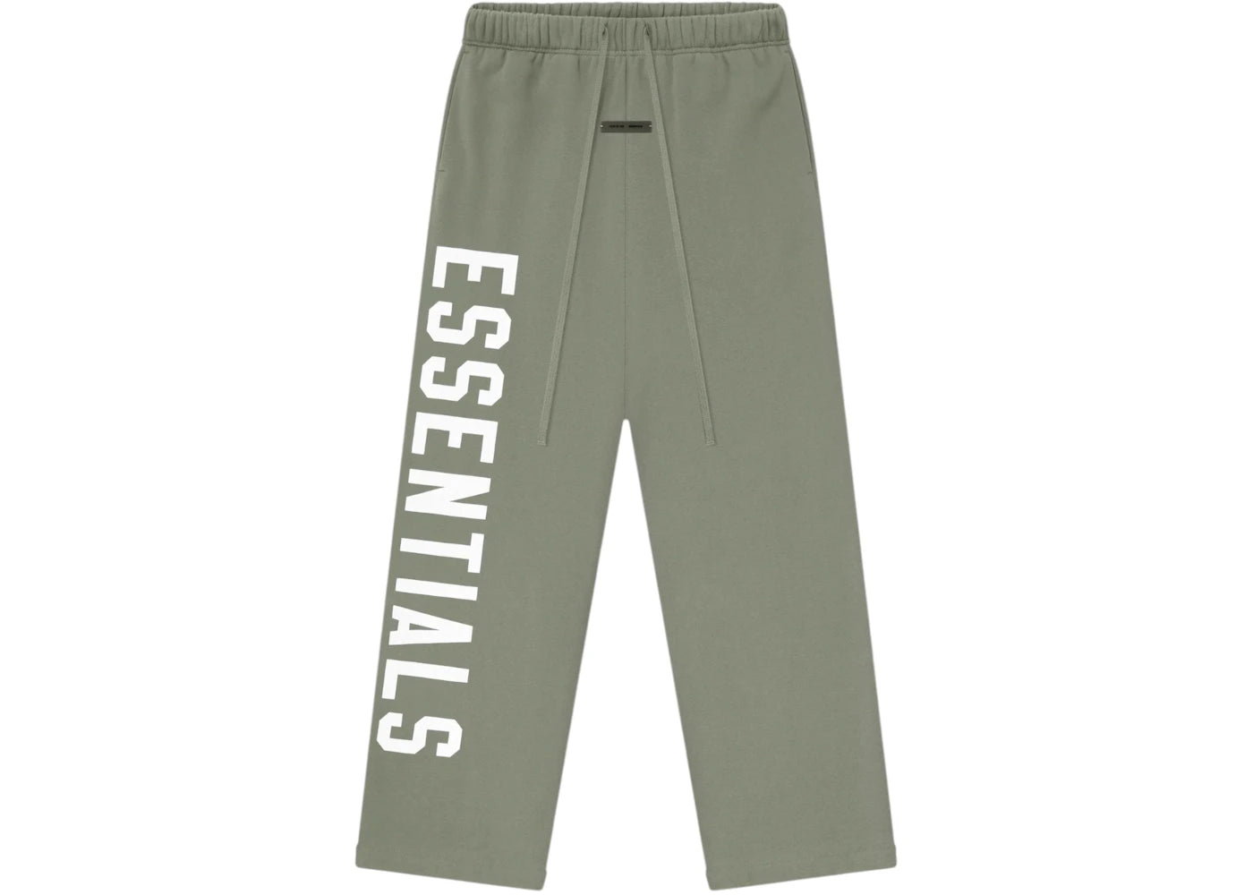 Fear of God Essentials Lounge Fleece Sweatpant Moss - vue 360