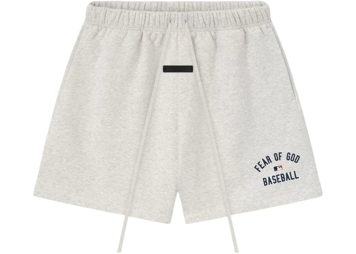 Fear of God Essentials MLB Classic Sweatshort Heather Oatmeal - vue secondaire A