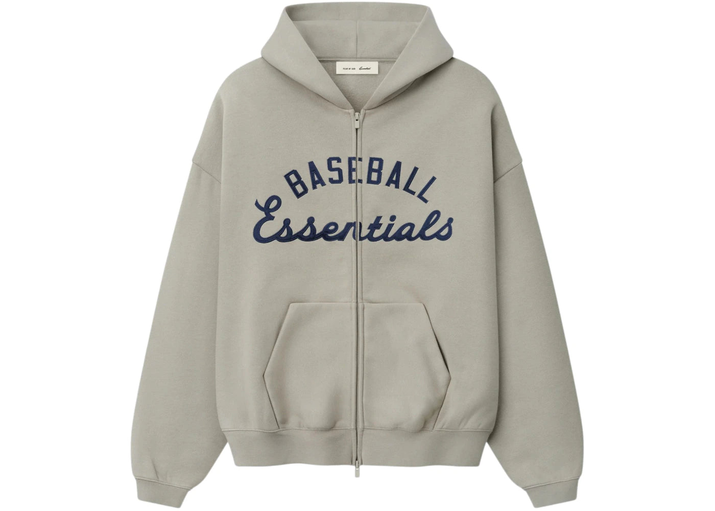 Fear of God Essentials MLB Full Zip Sport Hoodie Seal - vue secondaire A