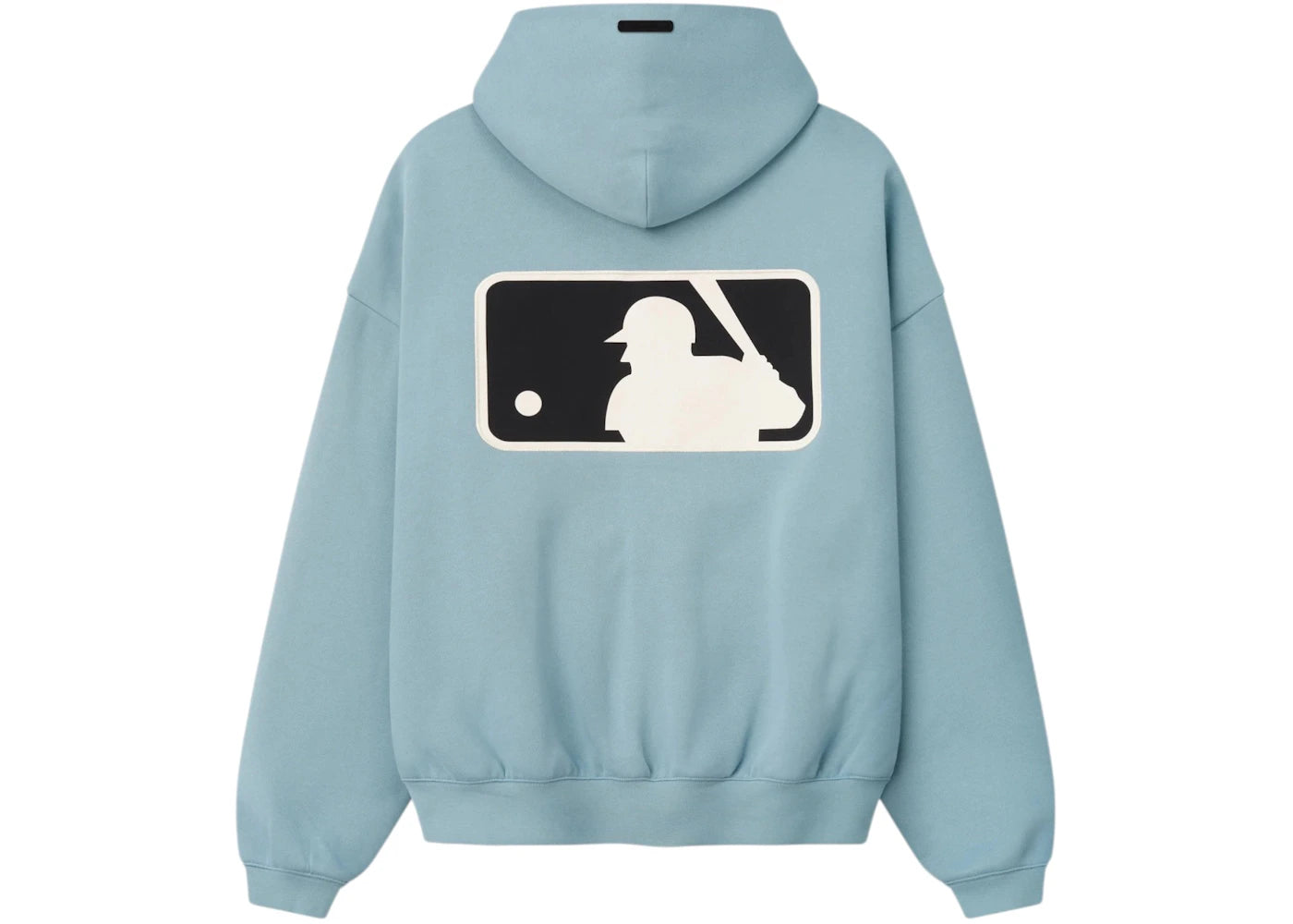 Fear of God Essentials MLB Full Zip Sport Hoodie Stone Blue - vue secondaire B