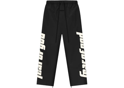 Fear of God Essentials MLB Nylon Trackpants Black - authentic Fear of God apparel