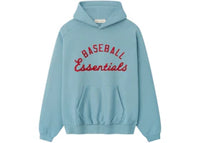 Fear of God Essentials MLB Raglan Sport Hoodie Stone Blue