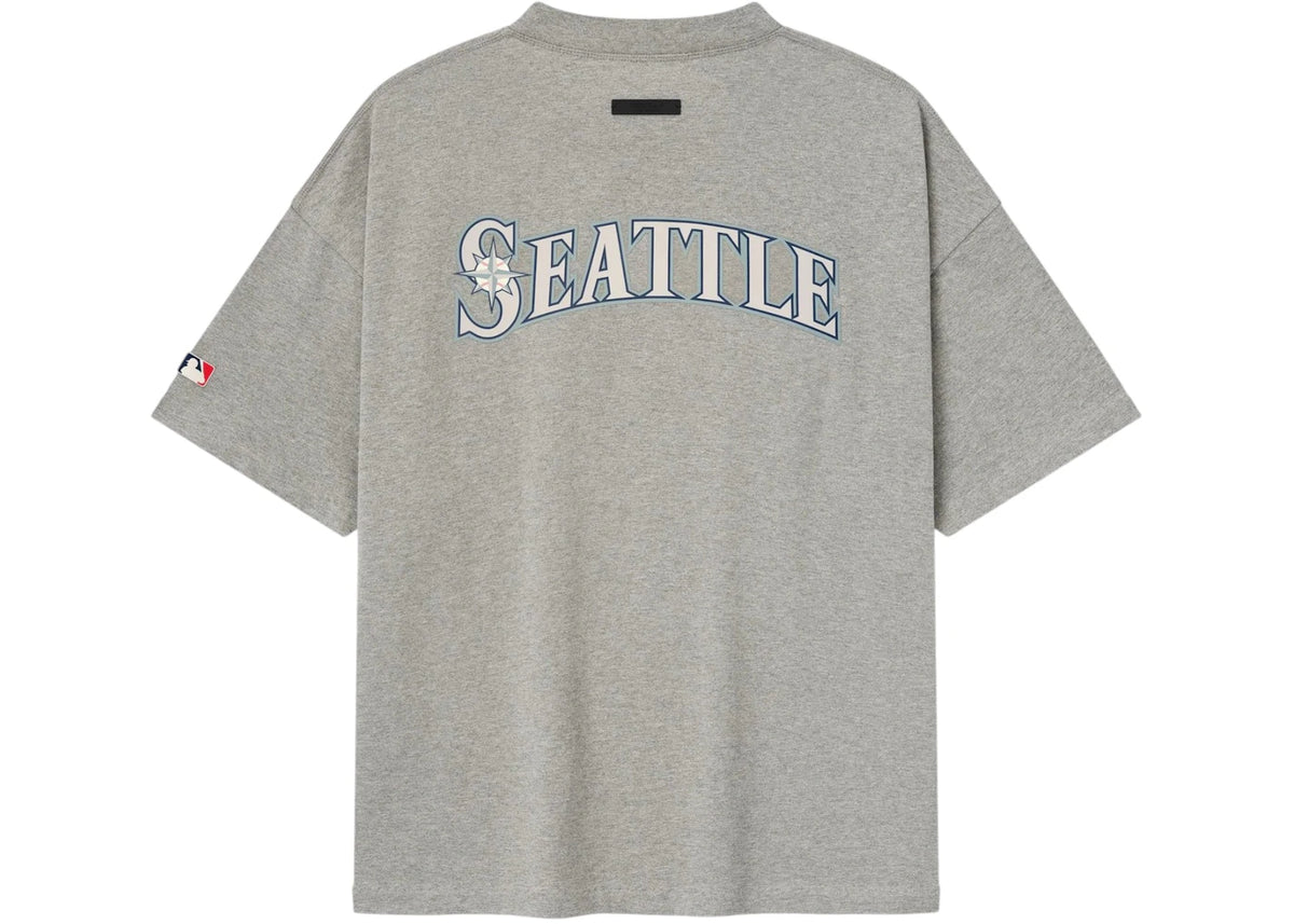 Fear of God Essentials Mariners 90's Tee Concrete Heather - vue secondaire A