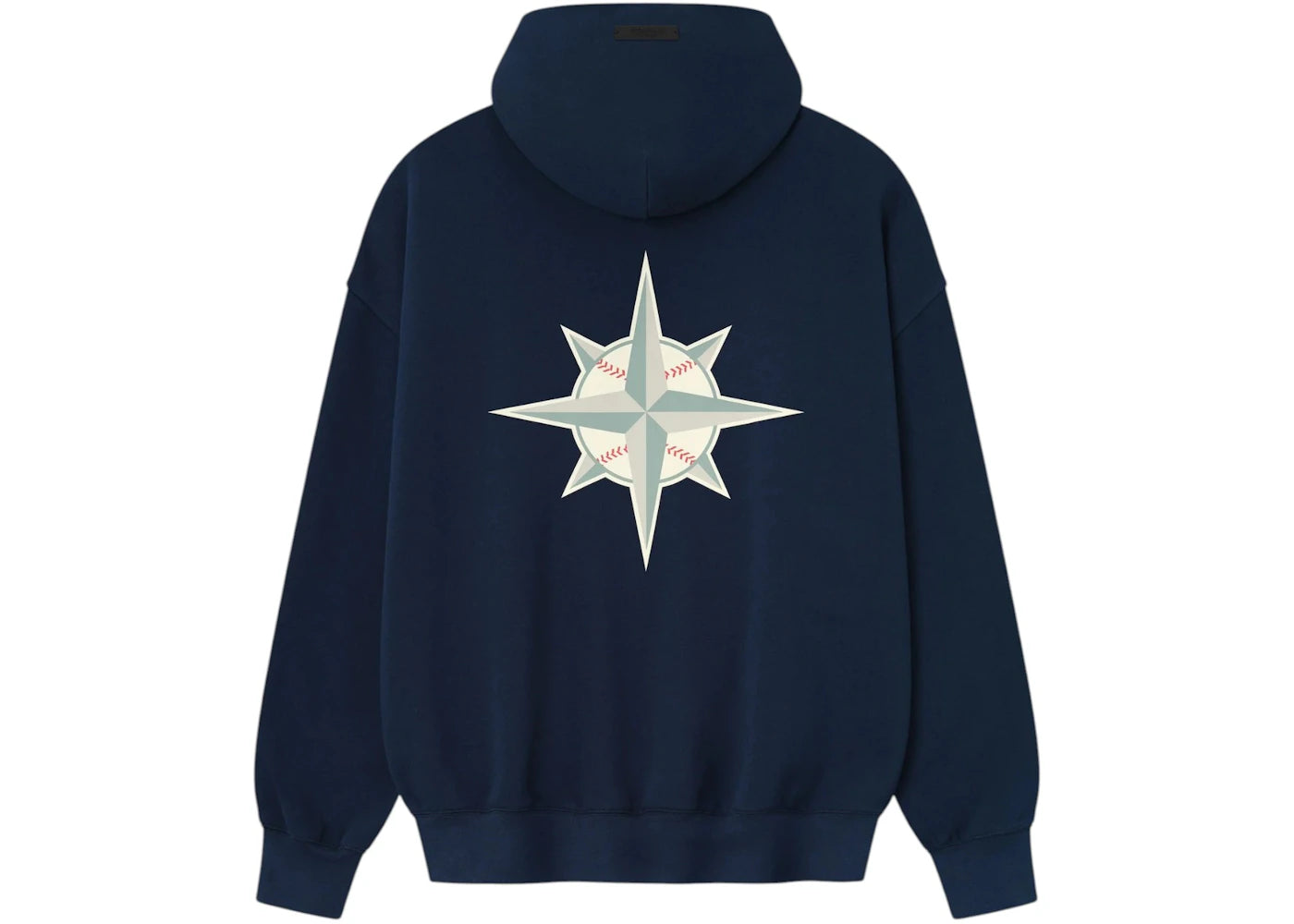 Fear of God Essentials Mariners Sport Hoodie Mitternachtsblau - vue secondaire A