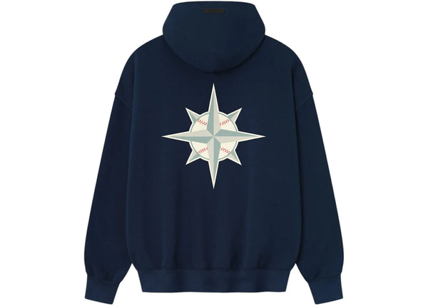 Fear of God Essentials Mariners Sport Hoodie Midnight Navy