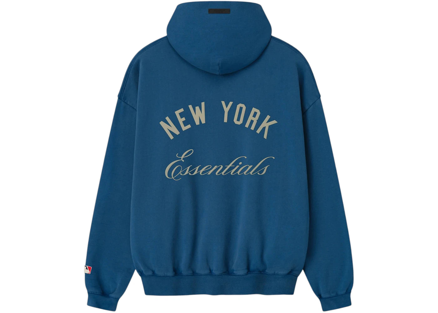 Fear of God Essentials Mets Sport Hoodie Blue Sapphire - vue secondaire B