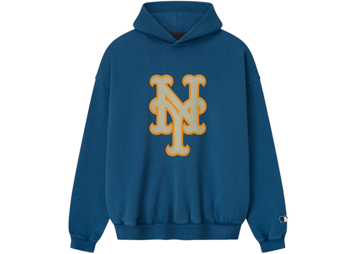 Fear of God Essentials Mets Sport Hoodie Blue Sapphire - vue secondaire A