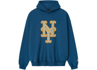 Fear of God Essentials Mets Sport Hoodie Blue Sapphire