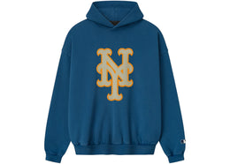 Fear of God Essentials Mets Sport Hoodie Blue Sapphire - apparel view 2