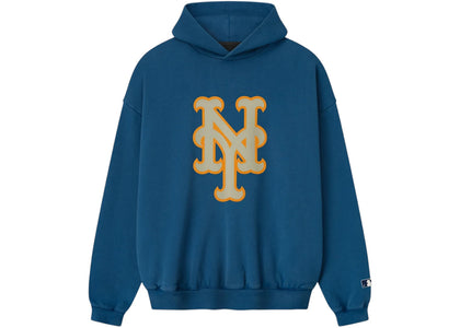 Fear of God Essentials Mets Sport Hoodie Blue Sapphire - apparel view 2