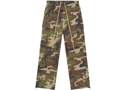 Fear of God Essentials Military Nylon Field Pant Woodland Camo - authentic Fear of God product