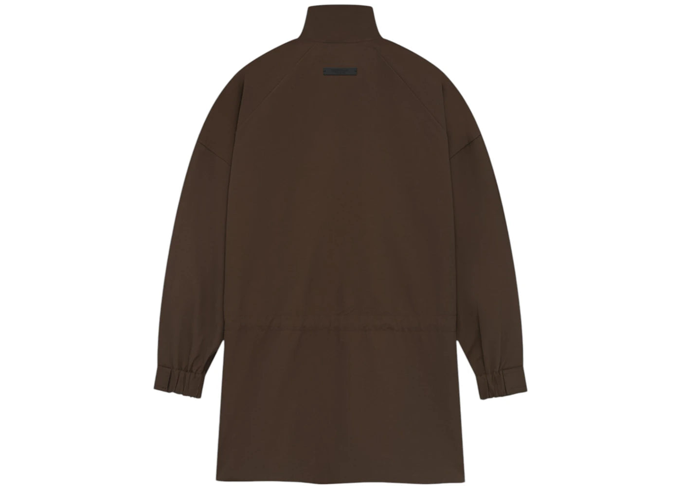 Fear of God Essentials Military Nylon Mockneck Anorak Brown - vue secondaire B