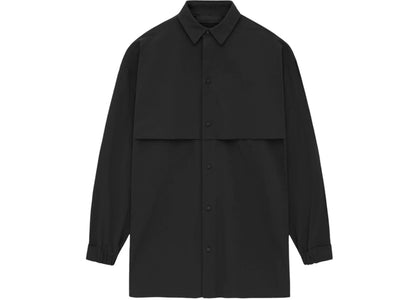 Fear of God Essentials Military Nylon Overshirt Black - authentic Fear of God apparel