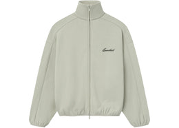 Fear of God Essentials Modern Piping Track Jacket Abbey Stone/ Abbey Stone - authentic Fear of God apparel