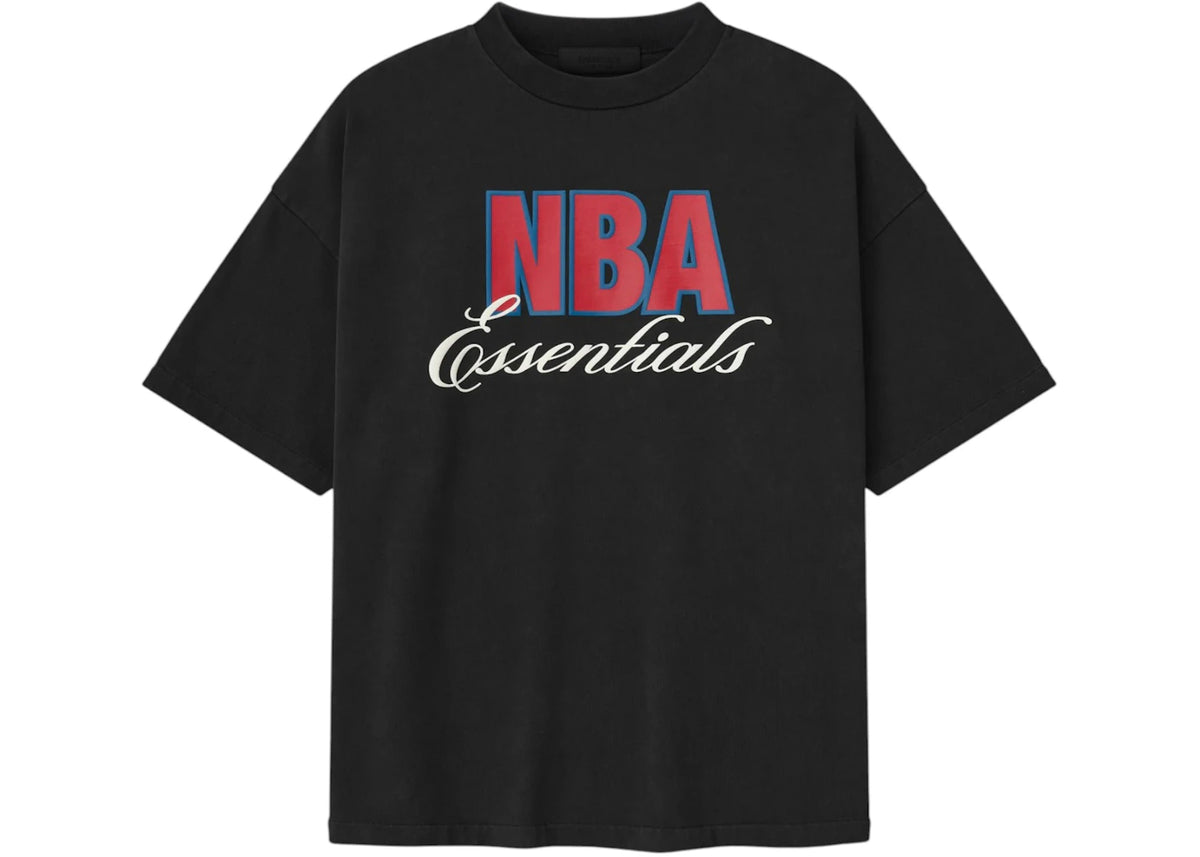 Fear of God Essentials NBA 90's Tee Black - vue 360