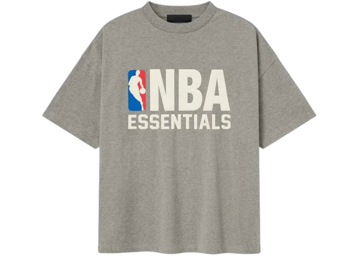 Fear of God Essentials NBA 90's Tee Concrete Heather - vue secondaire A