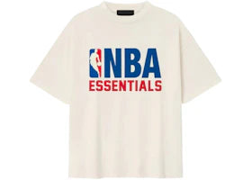 Fear of God Essentials NBA 90's Tee Cream White - authentic Fear of God product