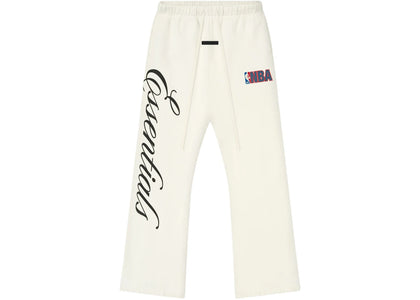Fear of God Essentials NBA Flare Sweatpant Cream White - authentic Fear of God product