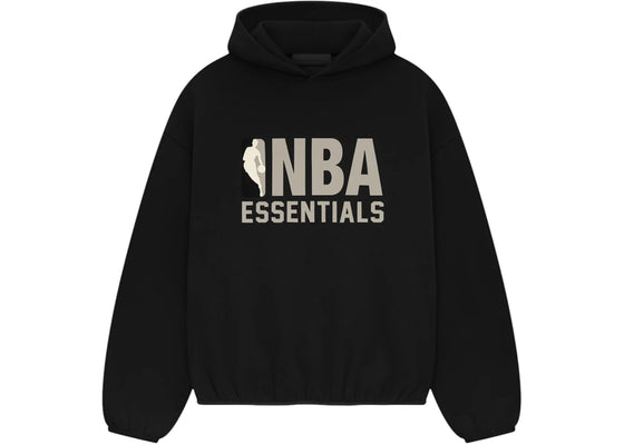 Fear of God Essentials NBA Hoodie (SS25) Black sneakers - authentic Fear of God shoes