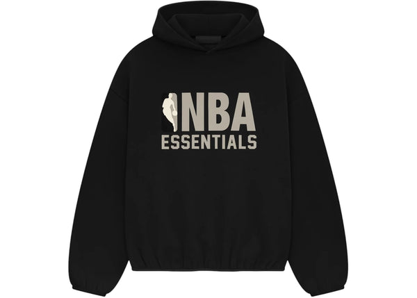 Fear of God Essentials NBA Hoodie (SS25) Black sneakers - authentic Fear of God shoes