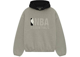 Fear of God Essentials NBA Hoodie Warm Heather/Black