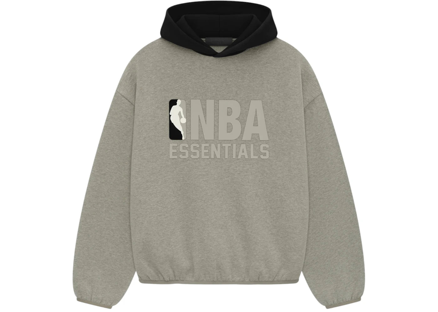 Fear of God Essentials NBA Hoodie Warm Heather/Black - vue secondaire A