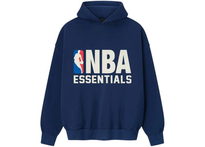 Fear of God Essentials NBA Sport Hoodie Estate Blue - apparel view 2