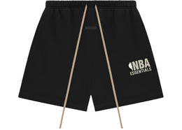 Fear of God Essentials NBA Sweatshorts (SS25) Black - authentic Fear of God apparel