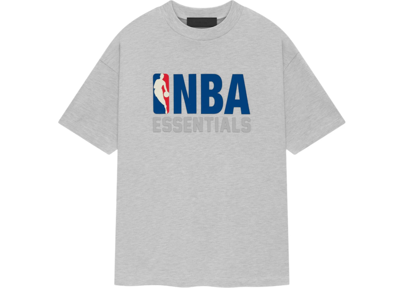 Fear of God Essentials NBA Tee Light Heather - vue 360