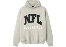 Fear of God Essentials NFL Sport Hoodie Heather Stone - vue 360