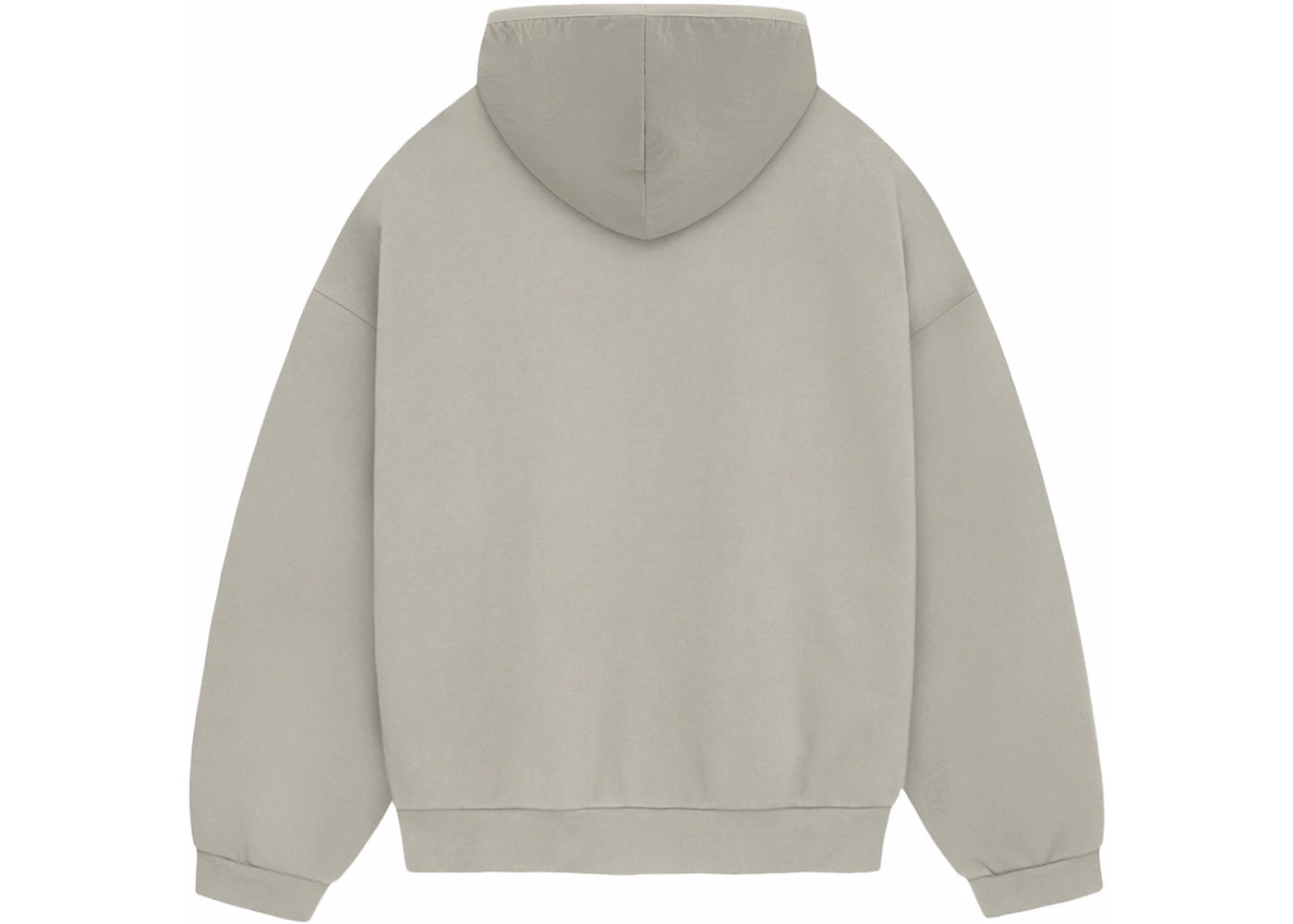 Fear of God Essentials Nylon Fleece Hoodie Seal/Seal - vue secondaire B